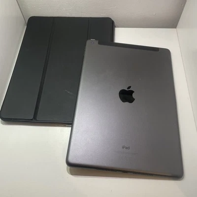 Apple iPad 9th Generation Tablet, 64GB, WiFi + Cellular, Space Grey, A2604 - Image 1 of 4