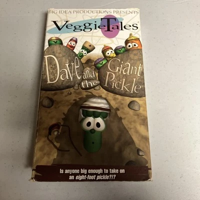  VeggieTales - Dave And The Giant Pickle (VHS, 1996) - Image 1 of 4