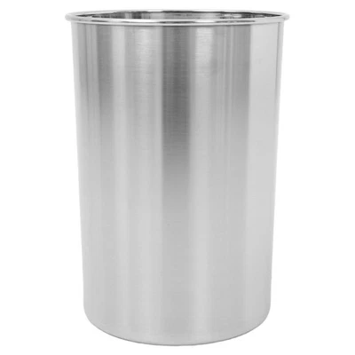  In die Arbeitsplatte integrierter Mülleimer aus Edelstahl, integrierter - Bild 1 von 4