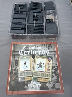 Dust Tactics Operación Cerberus Campaña Expansión Súper Raro Difícil de Encontrar - ¡Nuevo!  Foto 1 de 4
