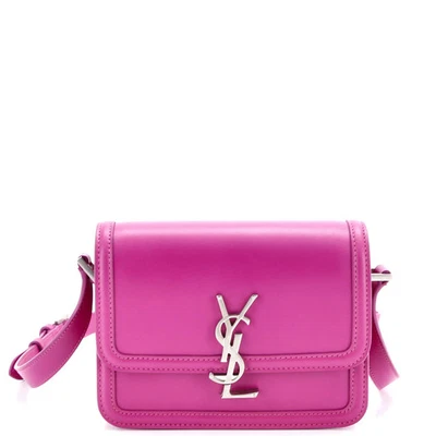 Bolso Saint Laurent Solferino de cuero pequeño Foto 1 de 4