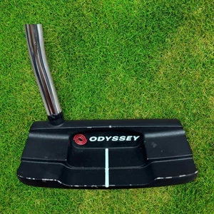 Odyssey Double Wide Putter Black Used Golf Club Classic Alignment Line - Picture 1 of 6