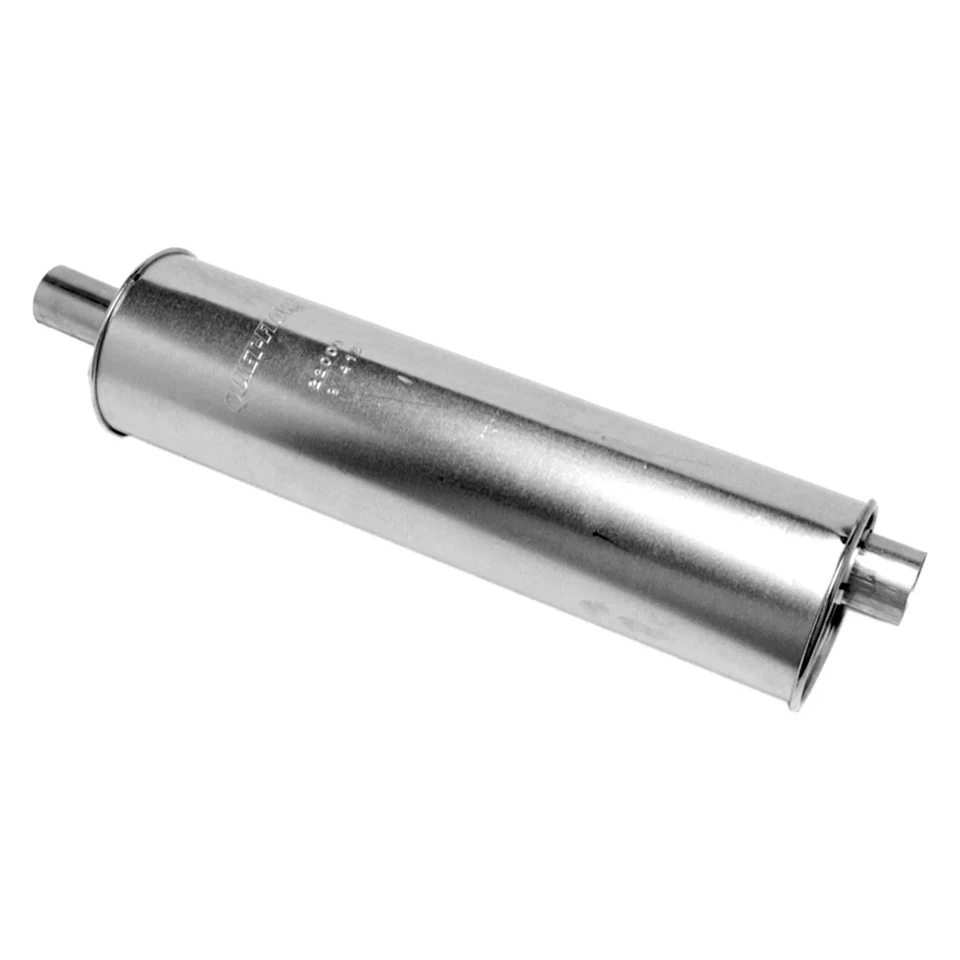 For Ford F-150 75-79 Quiet-Flow Stainless Steel Round Aluminized Exhaust Muffler Foto 1 de 4