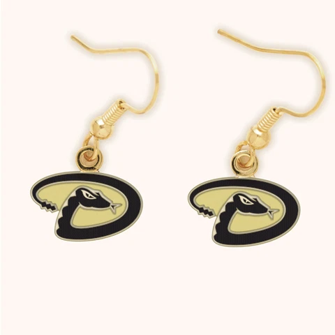 ARIZONA DIAMONDBACKS DANGLE EARRINGS Cover
