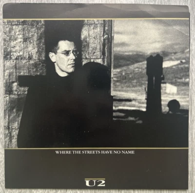 U2 "Where The Streets Have No Name" 1987 7" Single Island Records ‎– 7-99408 - Изображение 1 из 4