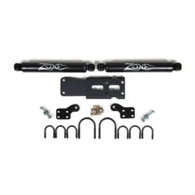 Zone Offroad 7450 Dual Steering Stabilizer Kit For 2007-2018 Jeep Wrangler JK - Image 1 of 3