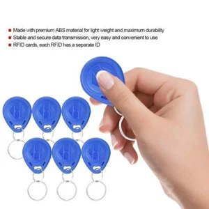 100Pcs RFID Transponder Chipschlüssel Schloss Keyfob 125Khz ID Zugangskarte - Bild 1 von 9