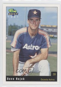 1991 Classic Best Osceola Astros Dave Hajek #18