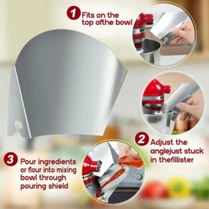 Mixer Splash Guard - Mixing Bowl Splatter Guard - Picture 1 of 6