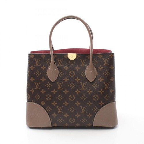 LOUIS VUITTON（LV） Borsa tote a mano Louis Vuitton Flandrin M43457 monogramma tela pelle marrone usata