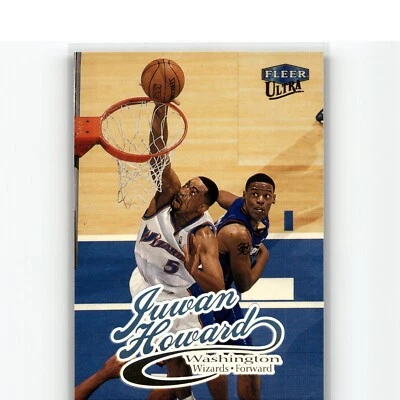 1998-99 Fleer Ultra #27 Juwan Howard Washington Wizards Basketball Card - Image 1 of 2