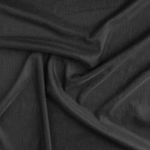 3.9YD DBL WIDE 60" BLK FUSIBLE INTERFACING #19 TRICOT KNIT SOFT BODY - Picture 1 of 1