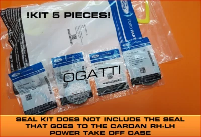 NOVO EM FOLHA OEM POWER TAKE OFF CASE SUPER KIT 5 PEÇAS SELO 2012-2017 EXPLORER RH - Imagem 1 de 2