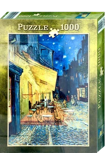 innovakids 11004084 Puzzle Vincent van Gogh Caféterras bij nacht 1000 Teile NEU - Picture 1 of 1