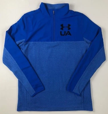 Chaqueta Under Armour Coldgear para niños jóvenes calce suelto cuarto cremallera NUEVA Foto 1 de 3