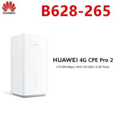 Huawei B628-265 4G CPE Pro2 Mobile Broadband Router Voip Wifi Sim Slot Unlocked - Image 1 of 4