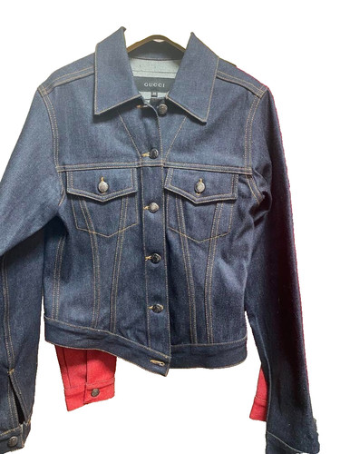 Giacca denim Gucci taglia 38 usata solo una volta