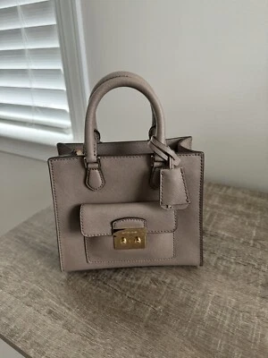 NWT Michael Kors Bridgette Small Leather Crossbody Messenger Bag Dark Dune - Image 1 of 4