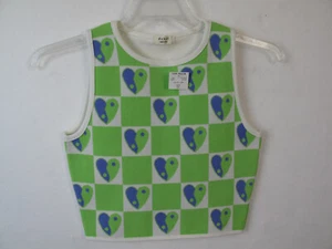 Debut Damen Top Herzen Größe M/L Viskose/Elasthan - Bild 1 von 7