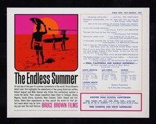 ENDLESS SUMMER CineMasterpieces BEACH OCEAN SURF SURFING MOVIE POSTER '65 SURFER