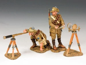 RARE 2 figure 1:30 King & Country AL030 Heliograph Set ww1 diorama morse code - Picture 1 of 1