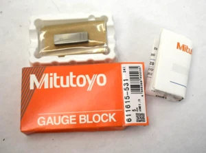 Mitutoyo 5mm Rectangular Steel Gage Gauge Block 611615-531 Asme O/D 241 - Picture 1 of 6