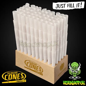 Bio Bio 1 1/4 Kegel Vorgerollte Berg hohe Papiere 98 mm x 20 mm Spitze - Bild 1 von 16