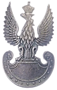 Mützenabzeichen der Polen Orzeł wz. 1939 - Polskich Sił Zbrojnych na Zachodzie - Bild 1 von 2