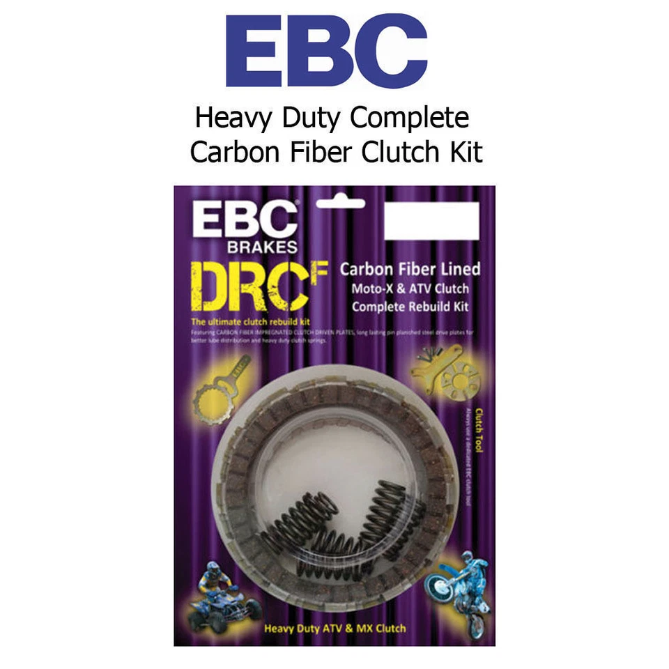 Kit de embrague de fibra de carbono KAWASAKI KX 250 J1/J2/K1-K5/L1-L4 92-02 DRCF046 Foto 1 de 1