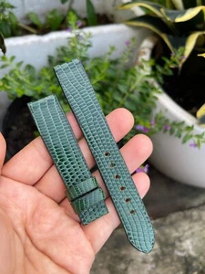 26 25 24 23 22 21 20 19 18mm Genuine Lizard Leather Skin Watch Strap Band - Picture 1 of 15