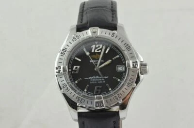 Breitling Colt Oceane Orologio Donna 32MM Acciaio A77350 Nero Quarzo Polso - Immagine 1 di 4