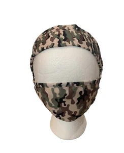 Orly Youth Girl's One Size Camo Green Fashion Head Band and Face Mask Set - Picture 1 of 6