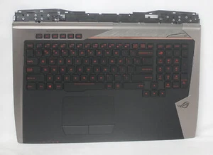 13N0-SDA0211 Asus Palmrest Top Cover W Keyboard Assy G701V G701Vo"GRADE A" - Afbeelding 1 van 1