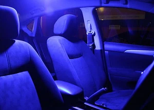 Dual Cab Blue LED Interior Light Conversion Kit for Nissan Navara D21 1986-1997 - Picture 1 of 1