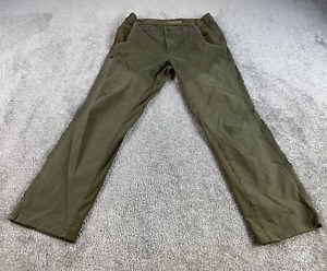 5.11 Tactical Pants Mens 33x32 Green Cargo Regular Fit Outdoor Utility Army Logo