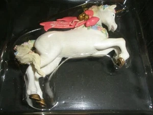 Unicorn Ornament Heirloom Collection Carlton Cards Magic of the Season NOB  C1 - Picture 1 of 9