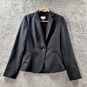 TARGET Womens Jacket Size 8 Black Long Sleeve Collared Blazer - Picture 1 of 14