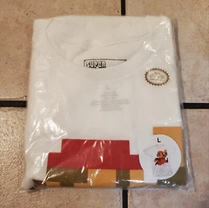 Super Mario 8 Bit T Shirt Large - Picture 1 of 1