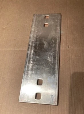 8020-969-02, Solid Copper, Zinc Plated, Bus Bar, "12 x 4 x 1/4" C192.yy - Image 1 of 4