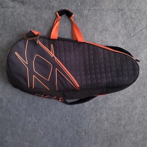 Volkl Tour Confezione 3 Borsa Racchetta Nero Arancione Combo Tennis Pickleball Sport Outdoor - Foto 1 di 22