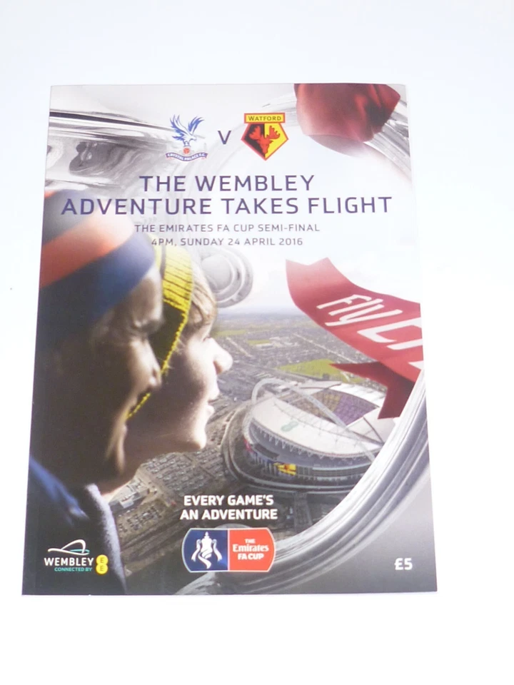 2016 FA Cup Semi-Final***CRYSTAL PALACE V WATFORD***24th AprII 2016 - Image 1 of 1