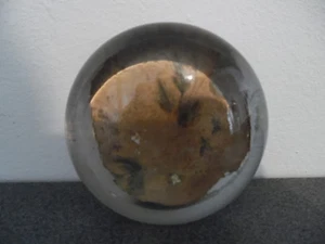 Antico Fermacarte Vetro Fiori Piante 400 Grammi Diametro 7,5 CM - Bild 1 von 3