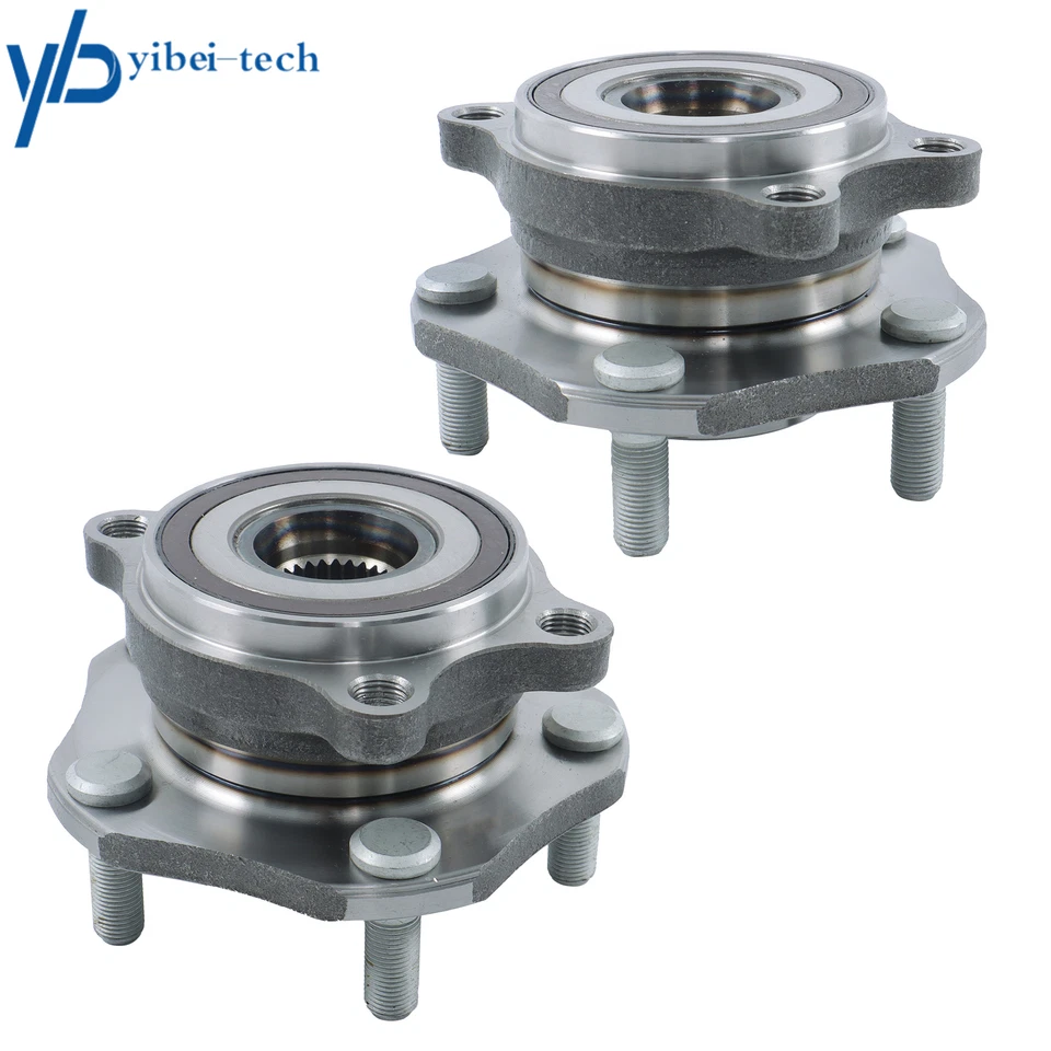 Par de cojinetes de cubo de rueda delantera para Nissan Rogue 2014-2023 Rogue Sport 2017-2022 Foto 1 de 4