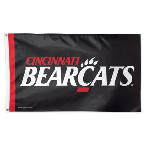 CINCINNATI BEARCATS 3'X5' DELUXE FLAG BRAND NEW WINCRAFT 🐻 Cover