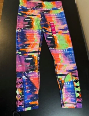 Nuevo con etiquetas Pantalón Legging Justice Girls XL Plus 16P-18P Muticolor Elastizado Juego Escolar Foto 1 de 4