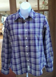 Camisa a cuadros ABERCROMBIE & FITCH manga larga junior talla pequeña  - Imagen 1 de 8
