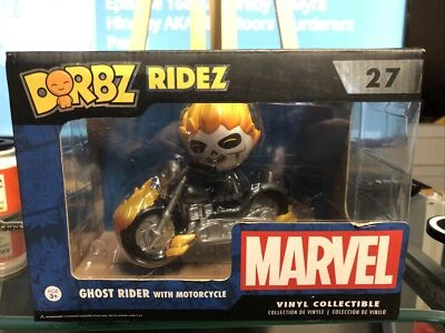 Funko Dorbz Ridez Vinyl Figure - Marvel - GHOST RIDER with Motorcycle - Image 1 of 3