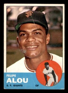 1963 Topps Baseball #270 Felipe Alou GD *e3