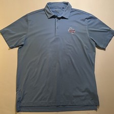 Corpus Christi Hooks Fauxback Columbia Shirt Polo Size L Mens
