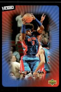 2003-04 Upper Deck Victory Ben Wallace Detroit Pistons #25